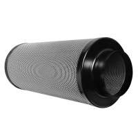 6 Inch Air Carbon Filter Odor Control with Australia Virgin Charcoal for Inline Fan Pre-filter