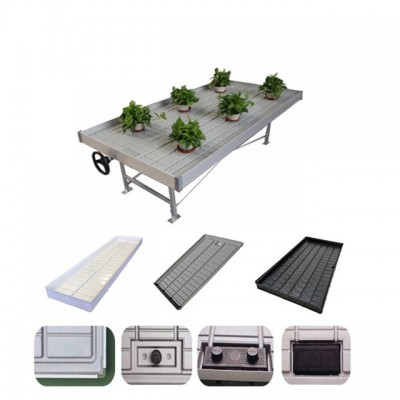 Professional Hydroponic growing systems ebb and flow table flood trays