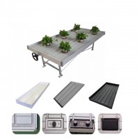 Professional Hydroponic growing systems ebb and flow table flood trays