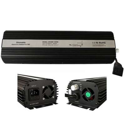 400w 600w 1000w HPS MH Grow Bulb Air Fan Cooled Digital Electronic Light Ballast For HPS Kits