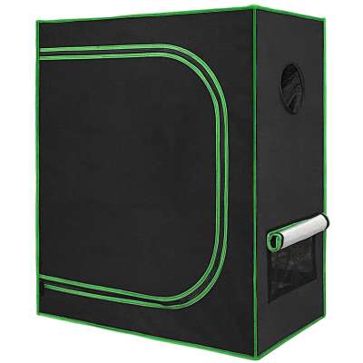 24"x24"x56" 60x60x140cm 600D Greenhouse Grow Box Grow Tent