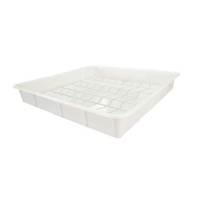 Greenhouse hydroponic ebb and flow growing tables and growing flood drain tray