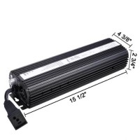 Air Cooled Fan Cooled Electronic Ballast 120-240V for Grow Light indoor garden use