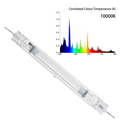 1000W Double Ended Metal Halide Lamp Bulb For Hydroponics Indoor Greenhouse Growing